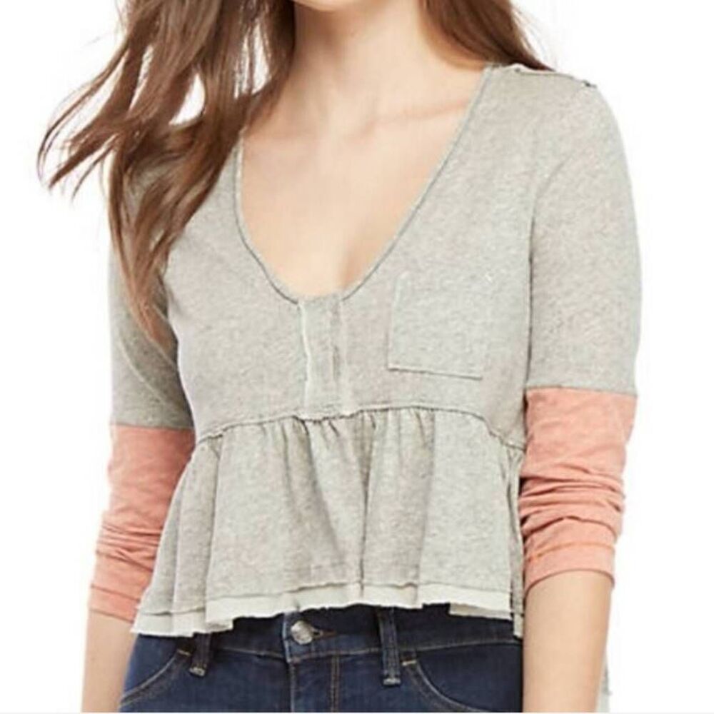 We The Free Heart of Mine Peplum Top
